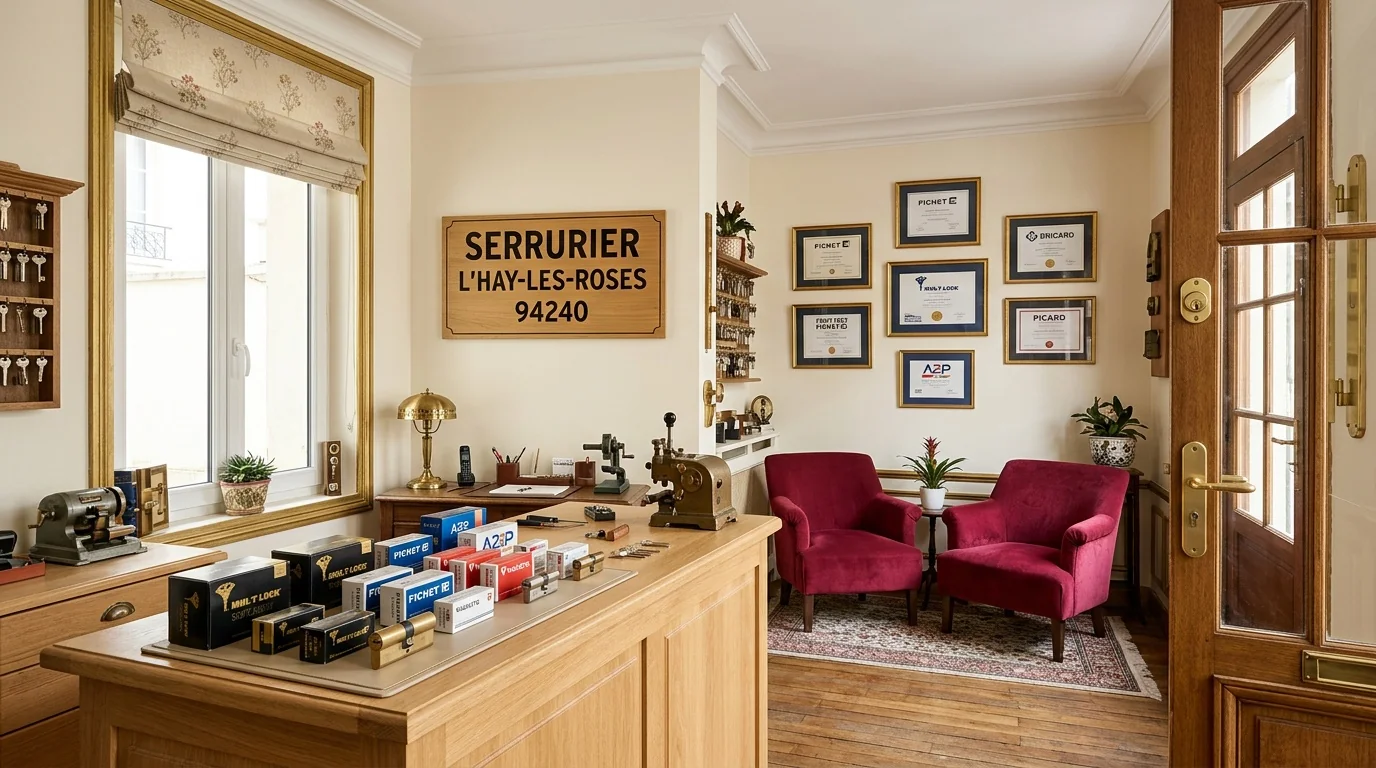 Atelier Serrurier L'Haÿ-les-Roses · côté Roseraie